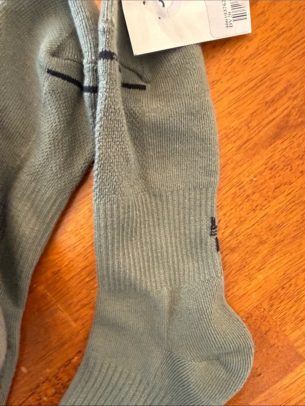 Jordan Men's Crew Athletic Socks - Gray L